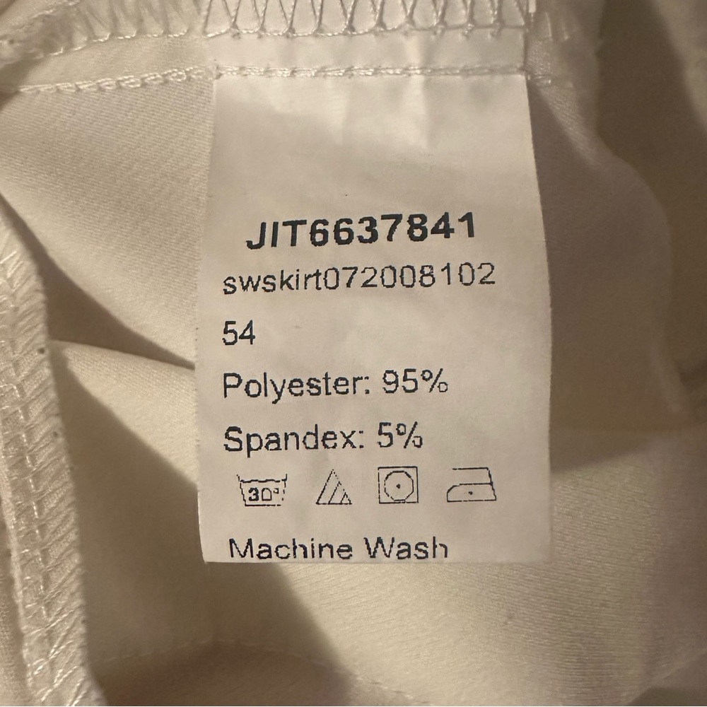SHEIN White Golf Skirt | Size Small - Picture 10 of 11